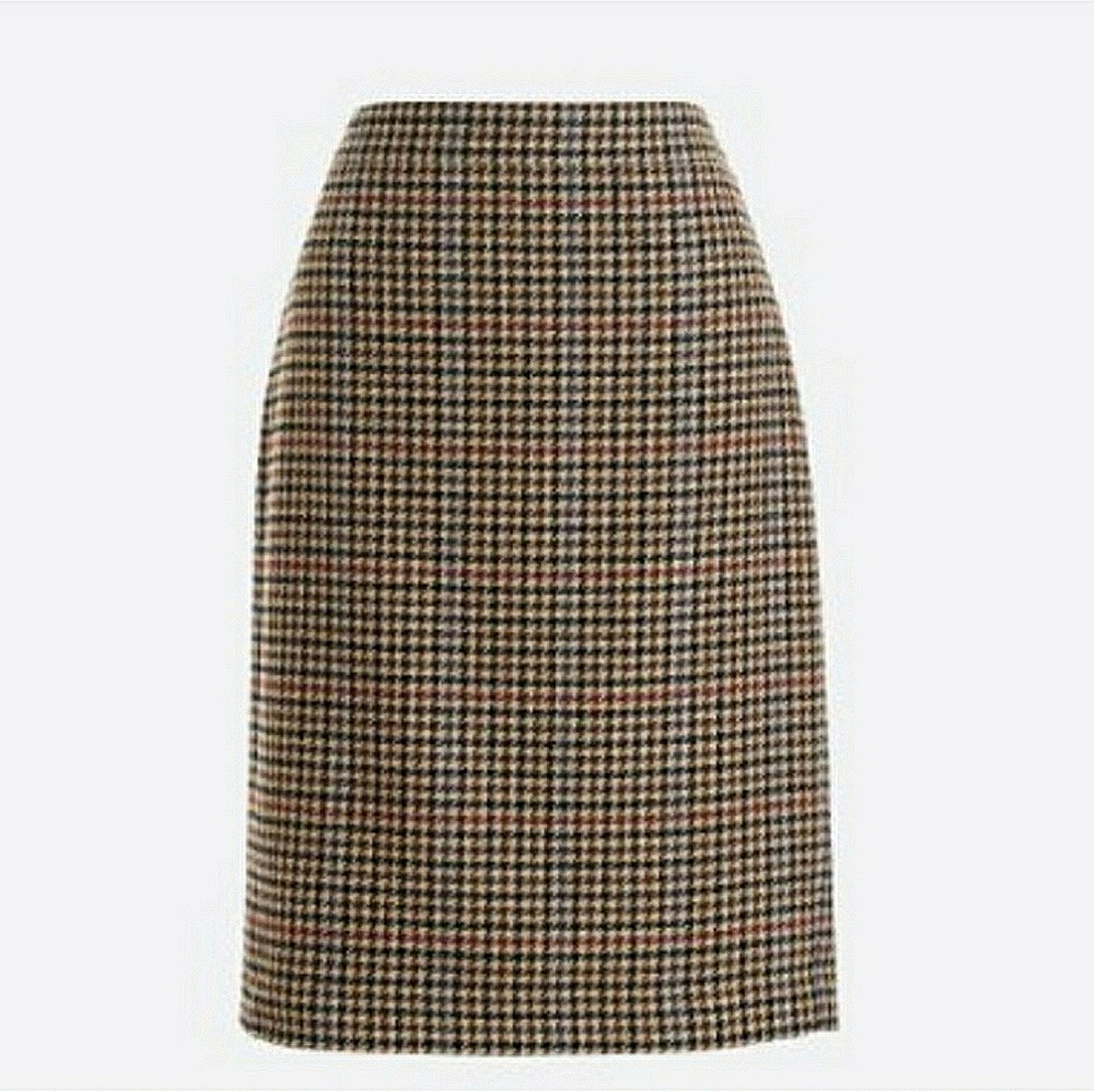 J. Crew Herringbone Mercantile Skirt